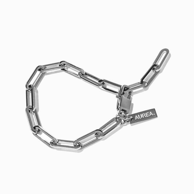 スクエアチェーンブレスレットシルバー925サランボが好きな方に